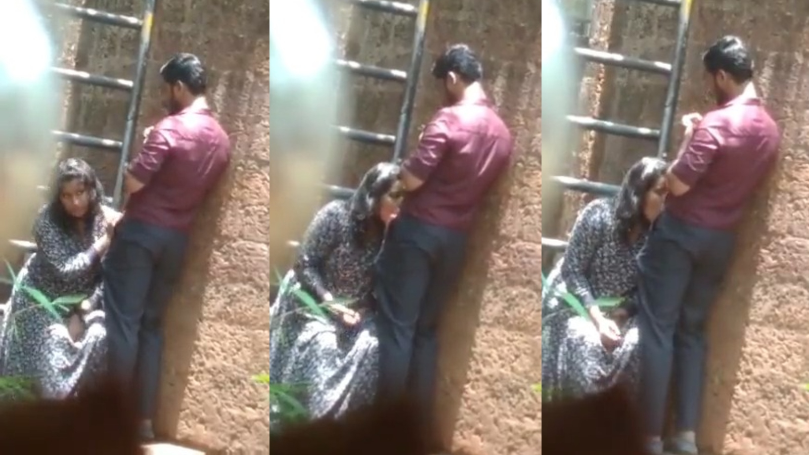 Tamil Girl Giving BJ to Boyfriend Outdoor