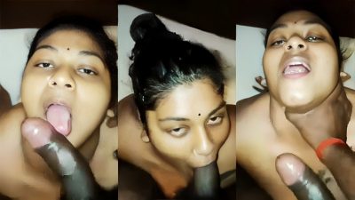 Chennai girl sucking dick in Tamil sex video